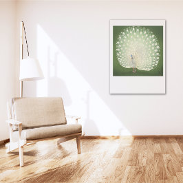 Vintage Japansk Fine Art | Peacock Poster