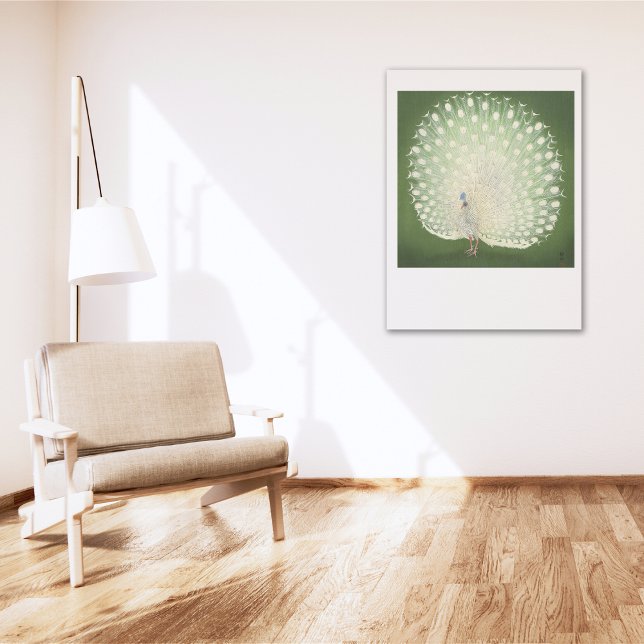 Vintage Japansk Fine Art | Peacock Poster (Skapare uppladdad)