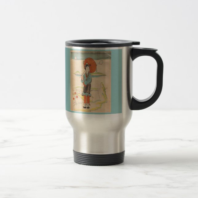 Vintage Japansk Geisha Resemugg (Höger)
