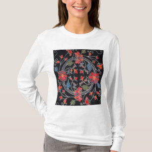 Vintage Japansk Kimono Textile (Bingata) T Shirt