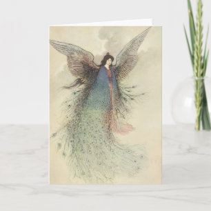 Vintage Japansk mjölkalk, Måne Maiden Kort