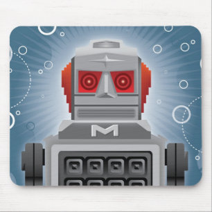 Vintage Japansk Robot Mousepad Musmatta