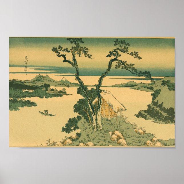 Vintage Japansk Wall Art Ligcape Poster (Framsidan)