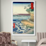 Vintage Japanska Ukiyo-e Art Boushu hota no kaigan Canvastryck<br><div class="desc">Boushu hota no kaigan Andō, Hiroshige 1858 Ukiyo-e print från kongressens Bibliotek. Vintage japansk Ukiyo-e-konst är en genre av japanska träblocksavtryck som producerades mellan 1700- och 1800-talet under Edo-perioden i Japan. Uttrycket "Ukiyo-e" heter bokstavligt talat "bilder i den flytande världen", som hänvisar till den övergående karaktären hos människornas nöjessökande livsstil...</div>