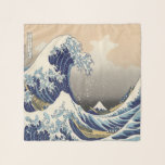 vintage japanskt konsthavslandskap underbar våg sjal<br><div class="desc">vintage japanskt konsthavslandskap,  underbara mode-vågtillbehör. Japansk tatuering ukiyo e mode tillbehör.</div>