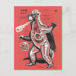 Vintage japanskt vykort för utmatningsfilm