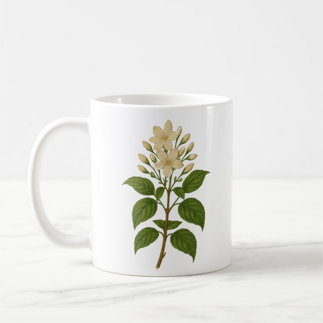 Vintage Jasmine tea and Kaffemugg (Vänster)