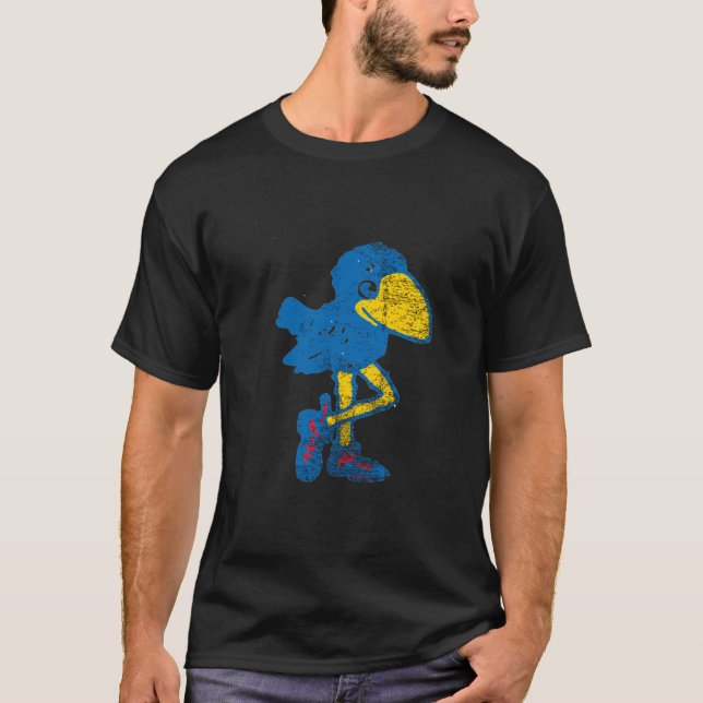 Vintage Jayhawk  T Shirt (Framsida)