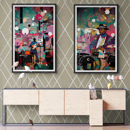 Vintage Jazz-Klubben tar mig tillbaka i tid Poster