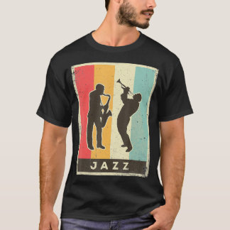 Vintage Jazz Retro T Shirt
