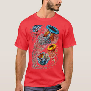 Vintage Jellyfish by Ernst Haeckel 1 T Shirt