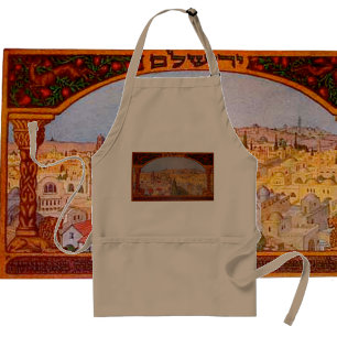 Vintage Jerusalem Förkläde