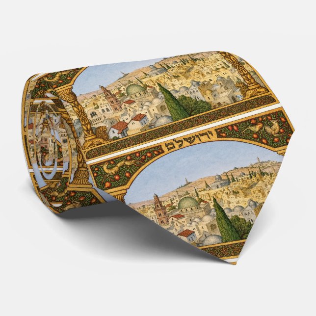 Vintage Jerusalem Panorama Slips (Rullad)
