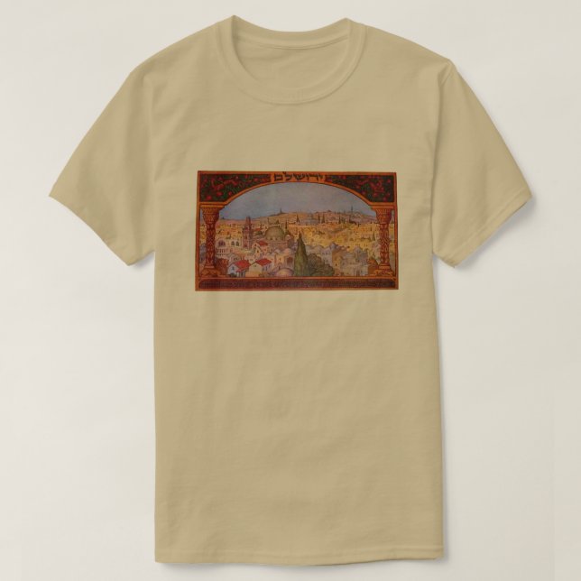 Vintage Jerusalem Tee (Design framsida)