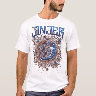 Vintage Jinjer Cemity Logotyp och film T Shirt