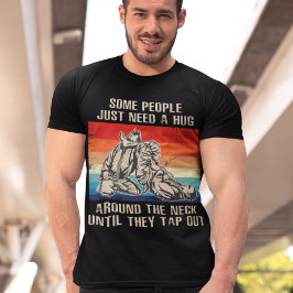 Vintage Jiu Jitsu Funny BJJ MMA People behöver ett T Shirt