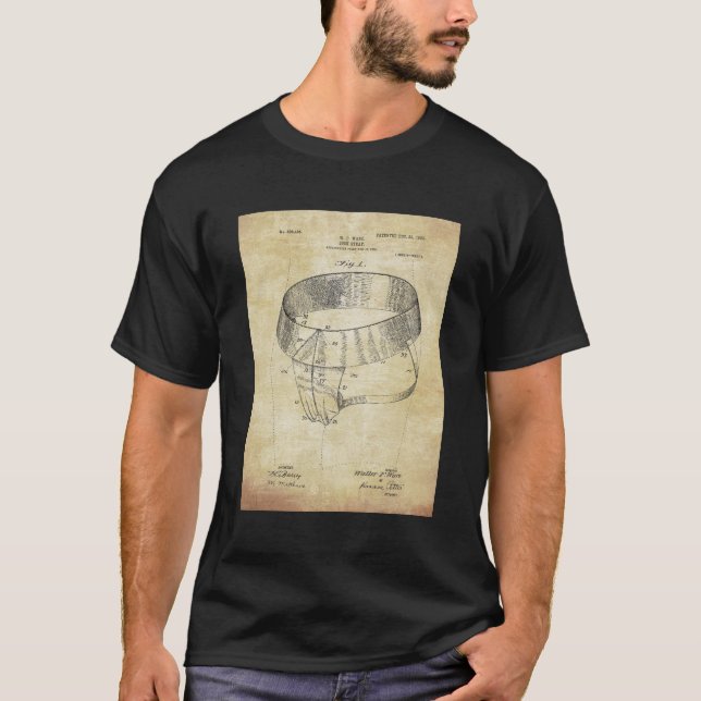Vintage Jock Strap Patent T Shirt (Framsida)