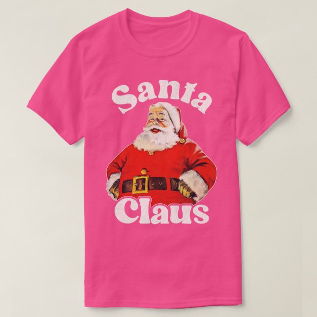 Vintage Jolly Jultomten T Shirt (Design framsida)