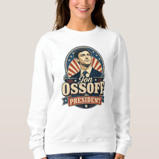 Vintage Jon Ossoff För President Politik T Shirt