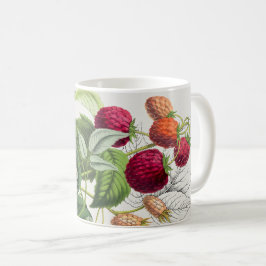 Vintage jordgubbsbär kaffemugg