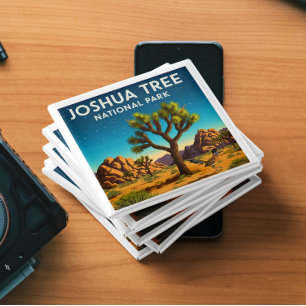 Vintage Joshua Träd nationalpark Magnet