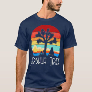 Vintage Joshua Träd nationalpark Retro Outdoor T Shirt