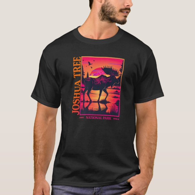 Vintage JOSHUA TRÄD nationalpark T Shirt (Framsida)