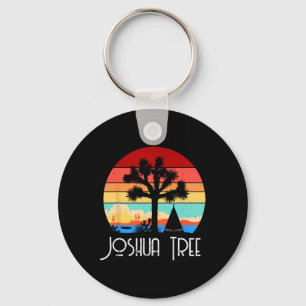 Vintage Joshua Tree National Park Retro Utomhus Ca Nyckelring
