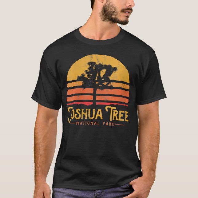 Vintage Joshua Tree Nationalpark T Shirt (Framsida)