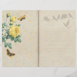 Vintage Journal Papper