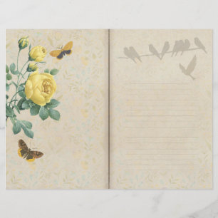 Vintage Journal Papper