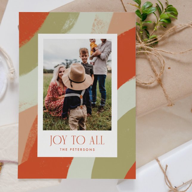 Vintage Joy-Helgdag - platta kort (Skapare uppladdad)
