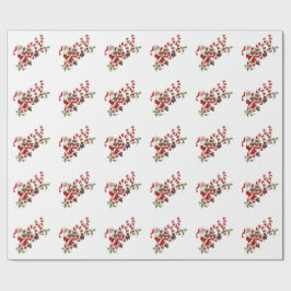 Vintage Joy Santa Presentpapper