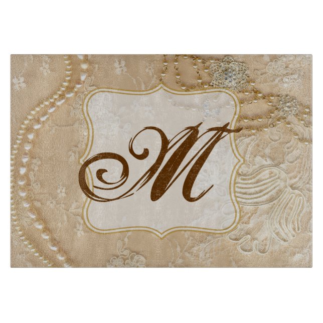 Vintage Judiska monogrammet Snöre (Framsidan)