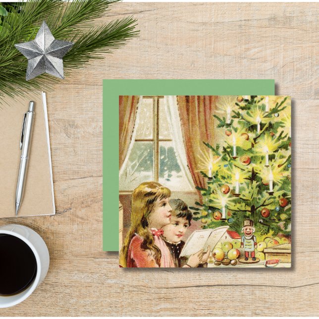 Vintage jul 1902 inbjudningar (Skapare uppladdad)