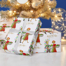 Vintage jul 1950-talet par Merry Christmas