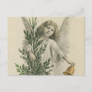 Vintage jul Angel Helg Vykort
