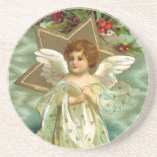 Vintage jul Angel Underlägg