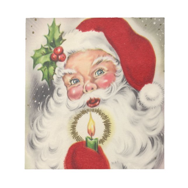 Vintage jul anteckningsblock (Framsida)