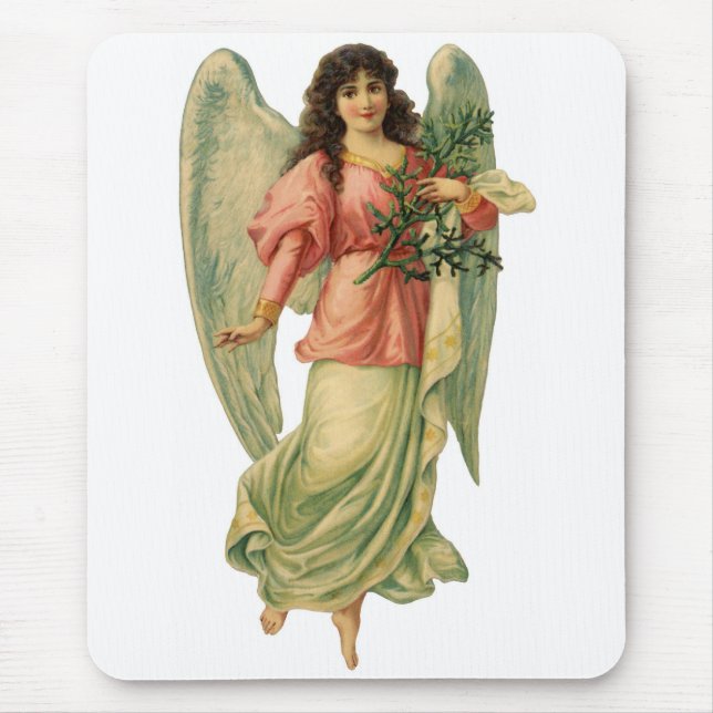 Vintage jul, Antique Victorian Angel Musmatta (Framsidan)