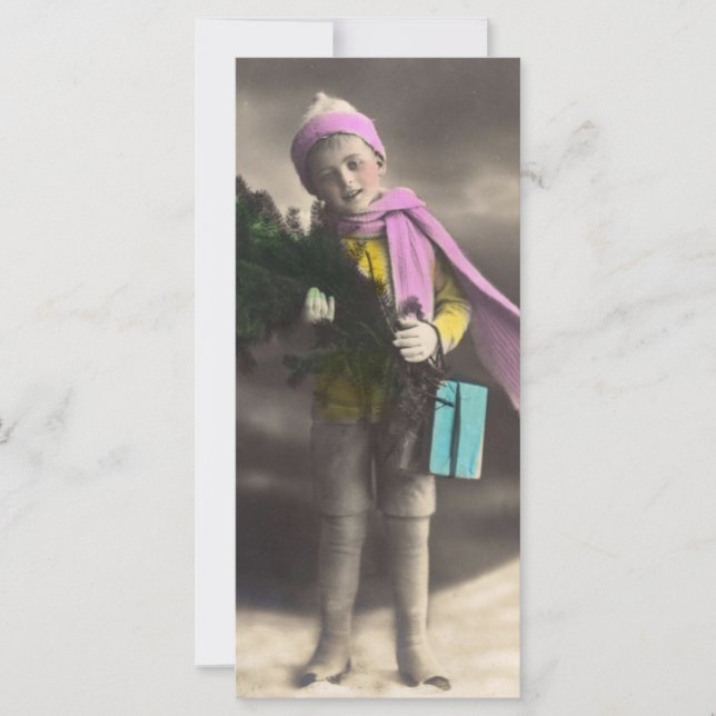 Vintage jul Boy (Framsida)