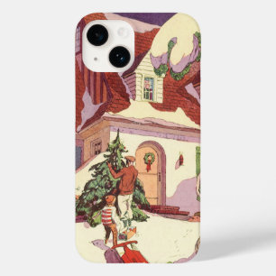 Vintage jul, Familjehuset i Snö