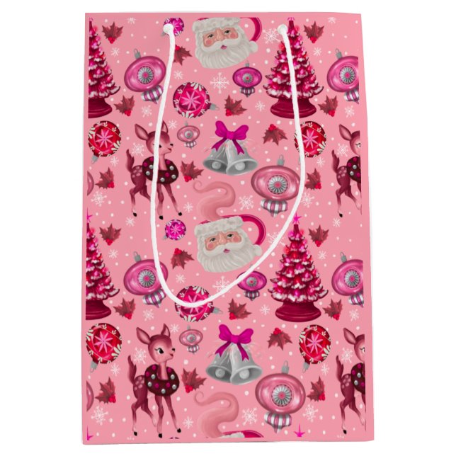 Vintage jul Gift Bag (Framsidan)