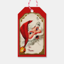 Vintage jul Glad tomte