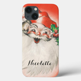 Vintage jul, glatt retro 50-tals jultomte