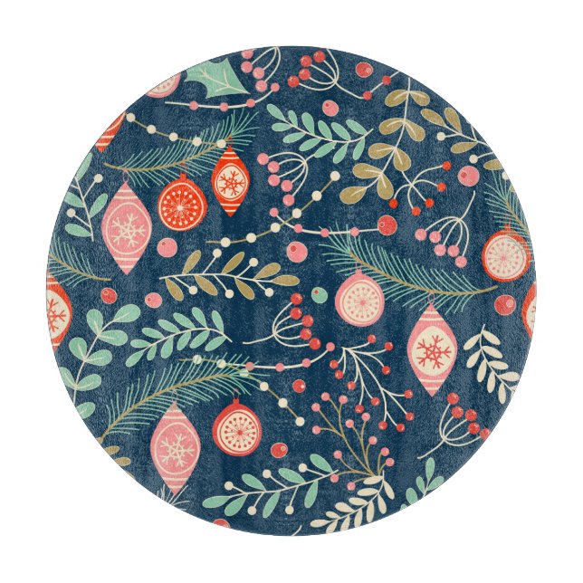 Vintage jul Hand plockade Seamless (Framsidan)