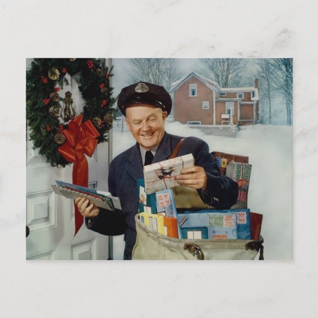 Vintage: Jul - Helg Vykort (Framsida)