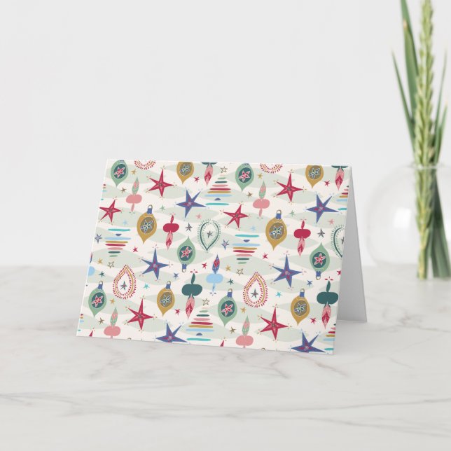 Vintage jul helgkort (Framsida)