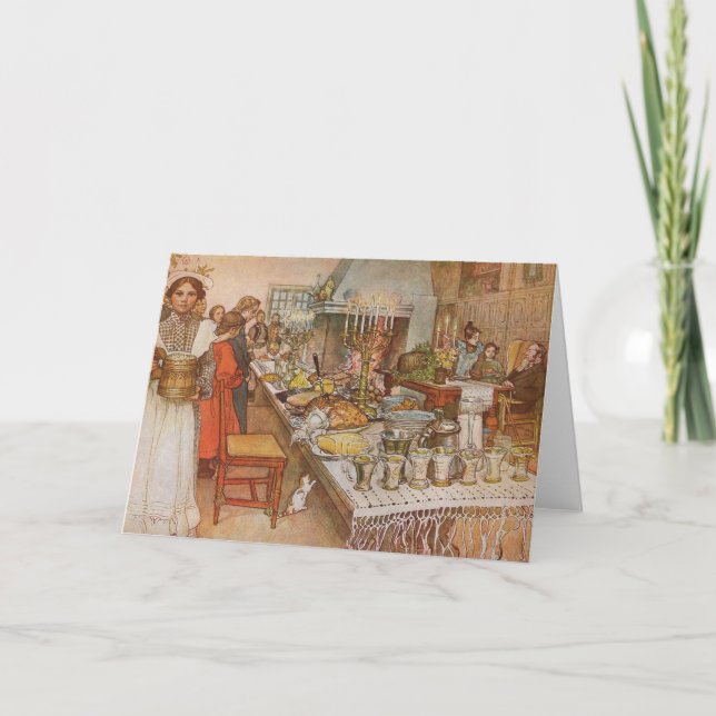 Vintage: Jul - Helgkort (Framsida)