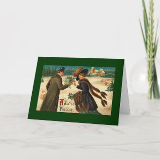 Vintage jul helgkort